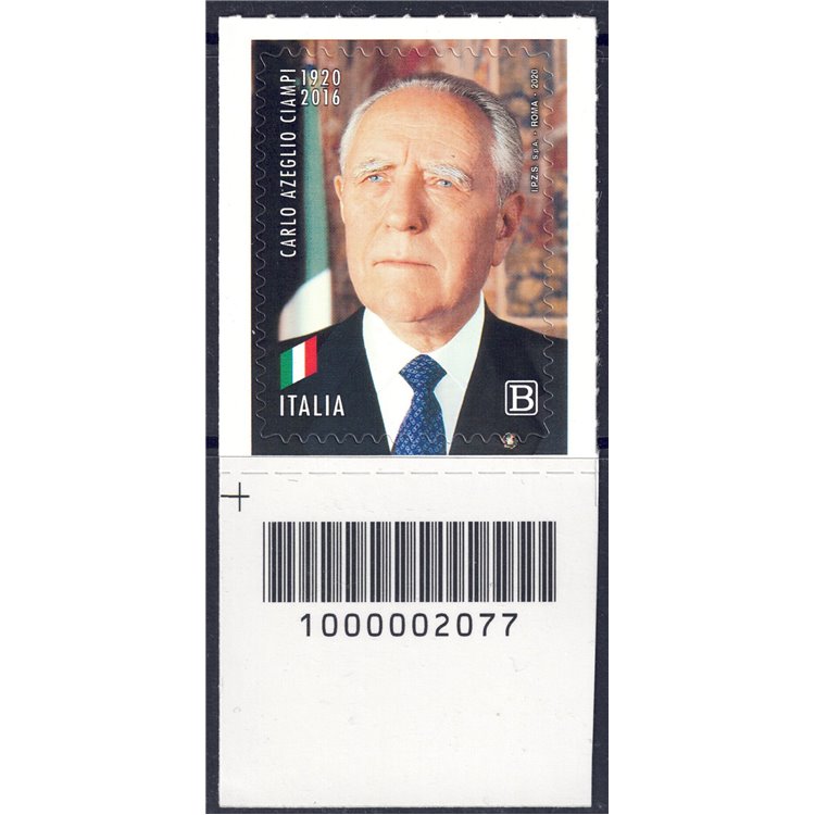 ITALY 2020 Carlo Azeglio Ciampi CB 2077 ais