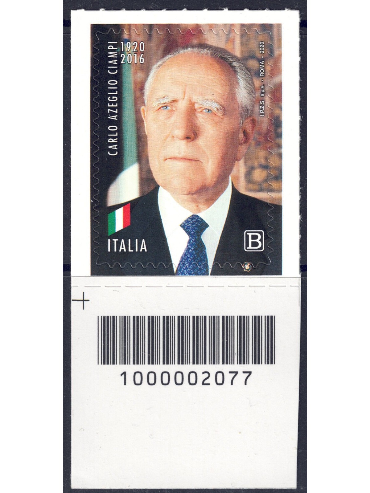 ITALY 2020 Carlo Azeglio Ciampi CB 2077 ais