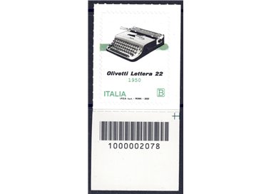 ITALY 2020 Olivetti (portable typewriter) CB 2078 aid