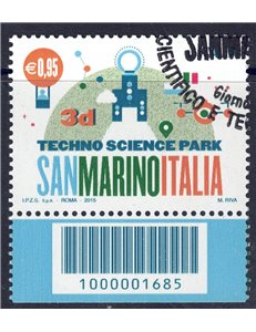 ITALY 2015 Science and Technology Park CB 1685 used