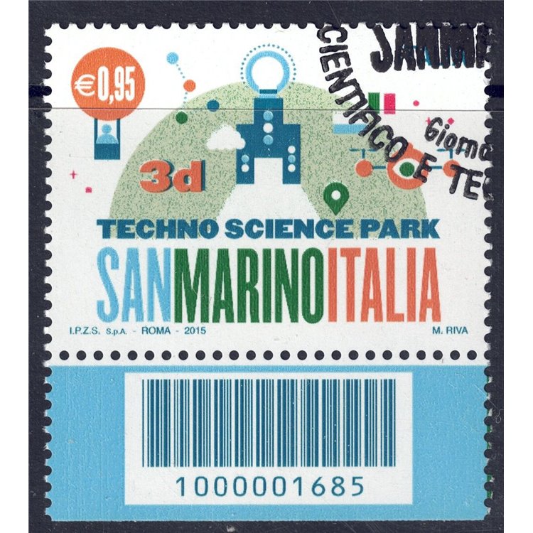 ITALY 2015 Science and Technology Park CB 1685 used