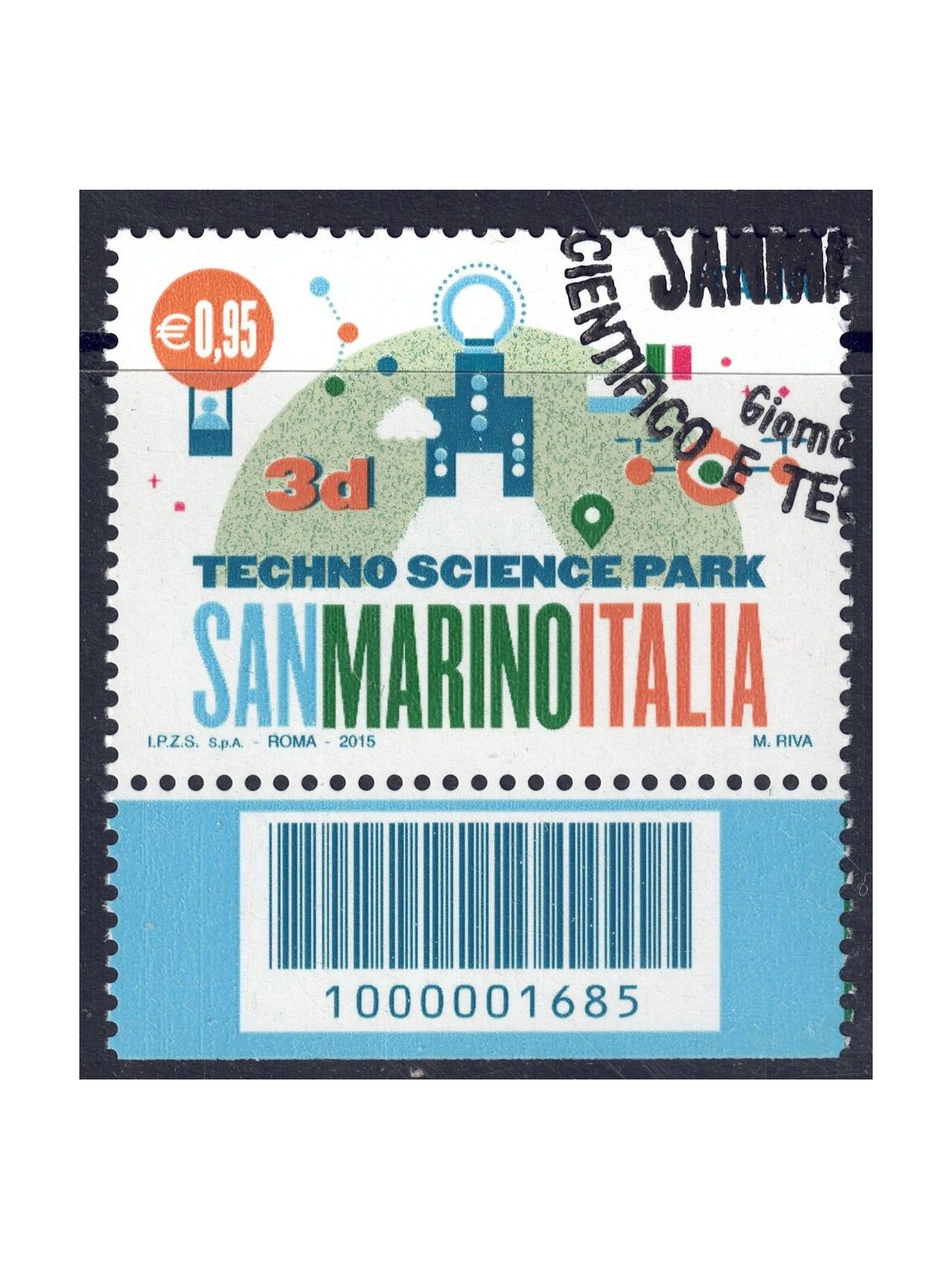 ITALIA 2015 Parco scientifico tecnologico CB 1685 usato