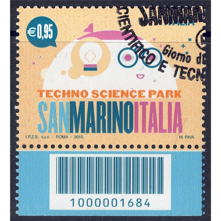 ITALY 2015 Science and Technology Park CB 1684 used