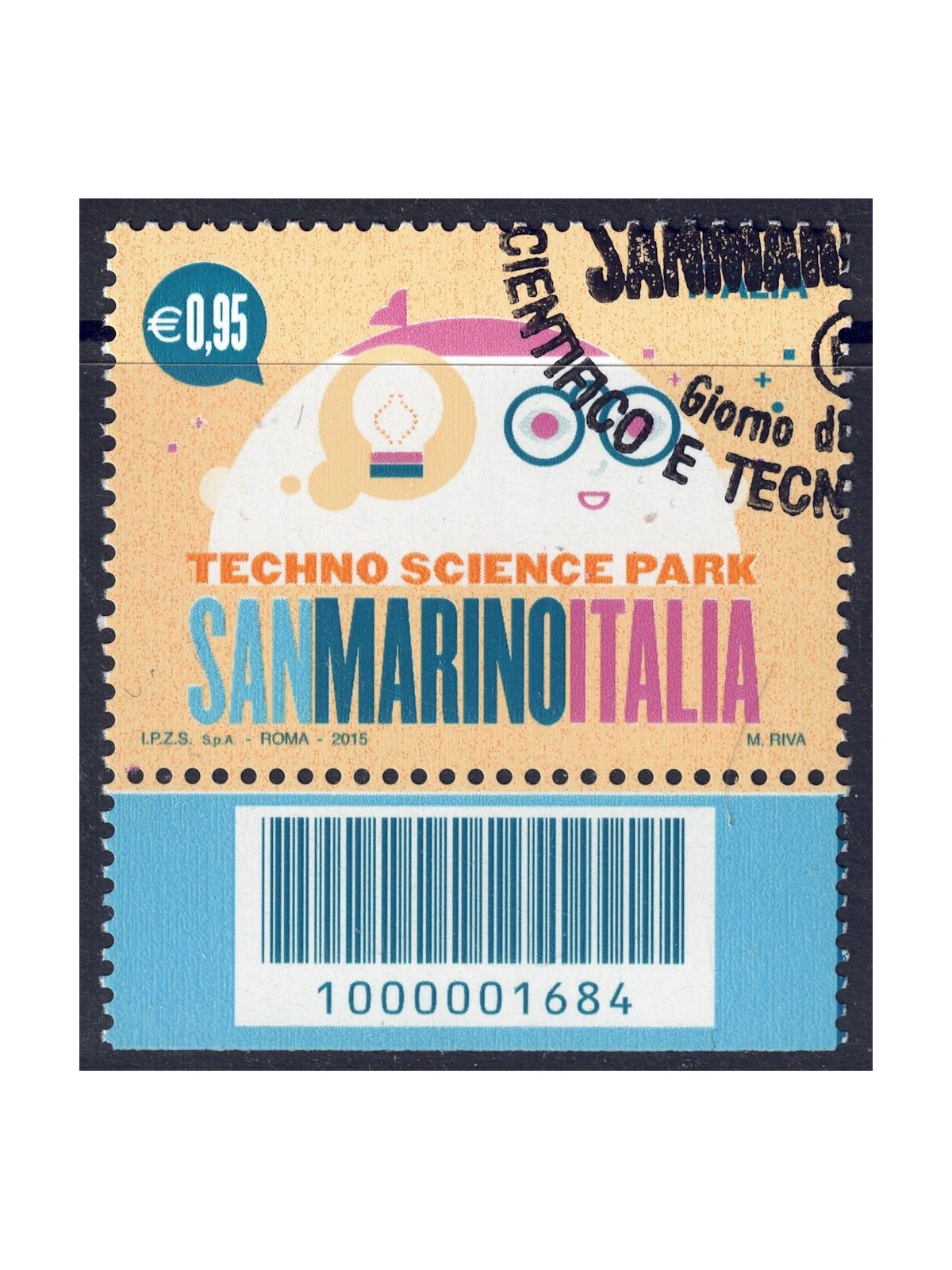 ITALY 2015 Science and Technology Park CB 1684 used