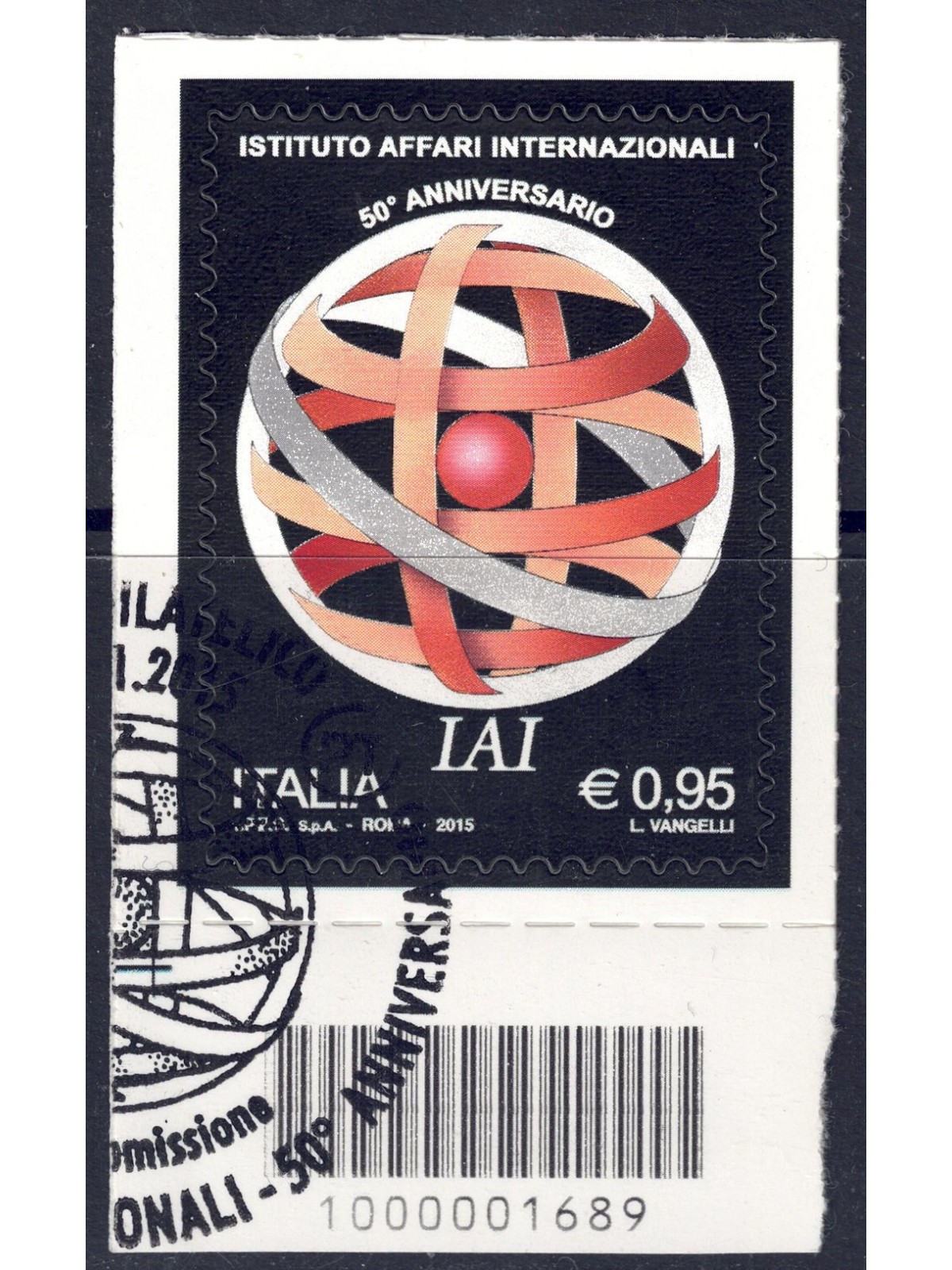 ITALIA 2015 Affari internazionali CB 1689 usato
