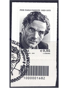 ITALY 2015 Pier Paolo Pasolini CB 1682 used
