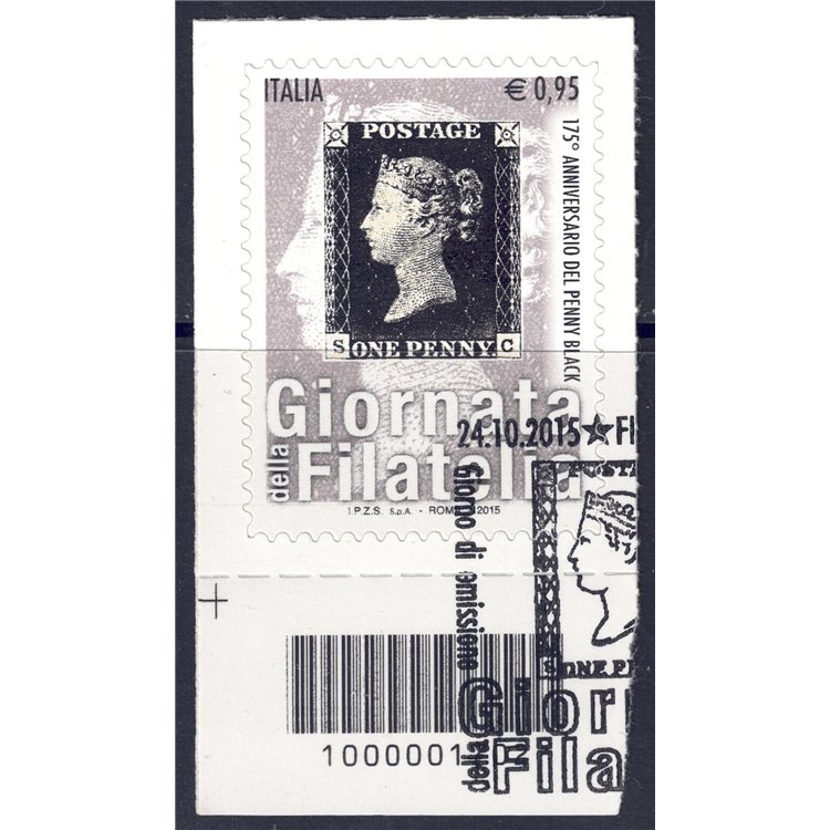 ITALY 2015 Philately Day CB 1702 used
