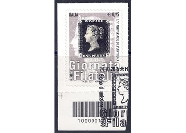 ITALY 2015 Philately Day CB 1702 used