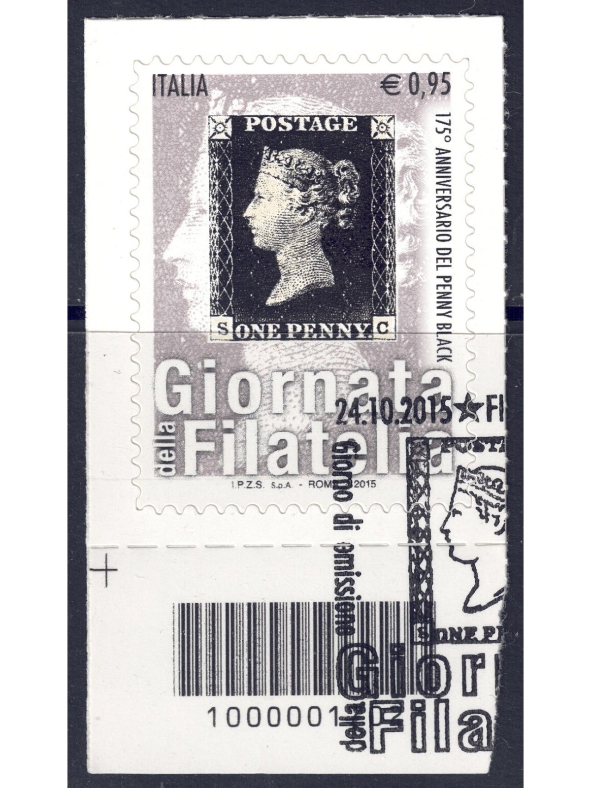 ITALIA 2015 Giornata della filatelia CB 1702 usato