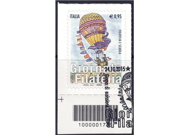 ITALY 2015 Philately Day CB 1701 used