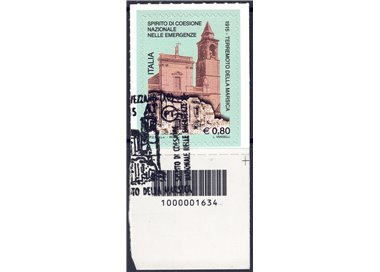ITALY 2015 Marsica Earthquake CB 1634 used