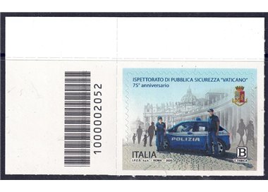ITALIA 2020 Pubblica Sicurezza Vaticano CB 2052 ass