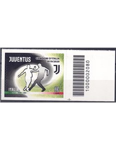 ITALIA 2020 Juventus Campione d'Italia CB 2080 aid