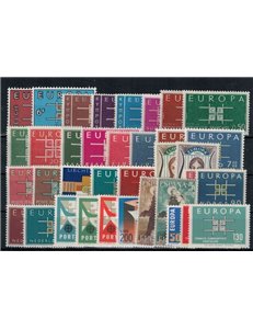 EUROPA CEPT 1963 Annata Completa 36v MNH**
