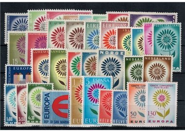 EUROPE CEPT 1964 Complete Year 36v MNH**