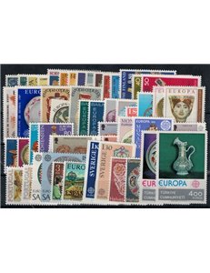 EUROPE CEPT 1976 Complete Year 58v MNH**