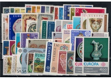 EUROPE CEPT 1976 Complete Year 58v MNH**