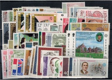 EUROPA CEPT 1980 Annata Completa 67v MNH**