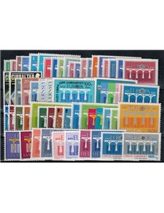EUROPA CEPT 1984 Annata Completa 69v MNH**