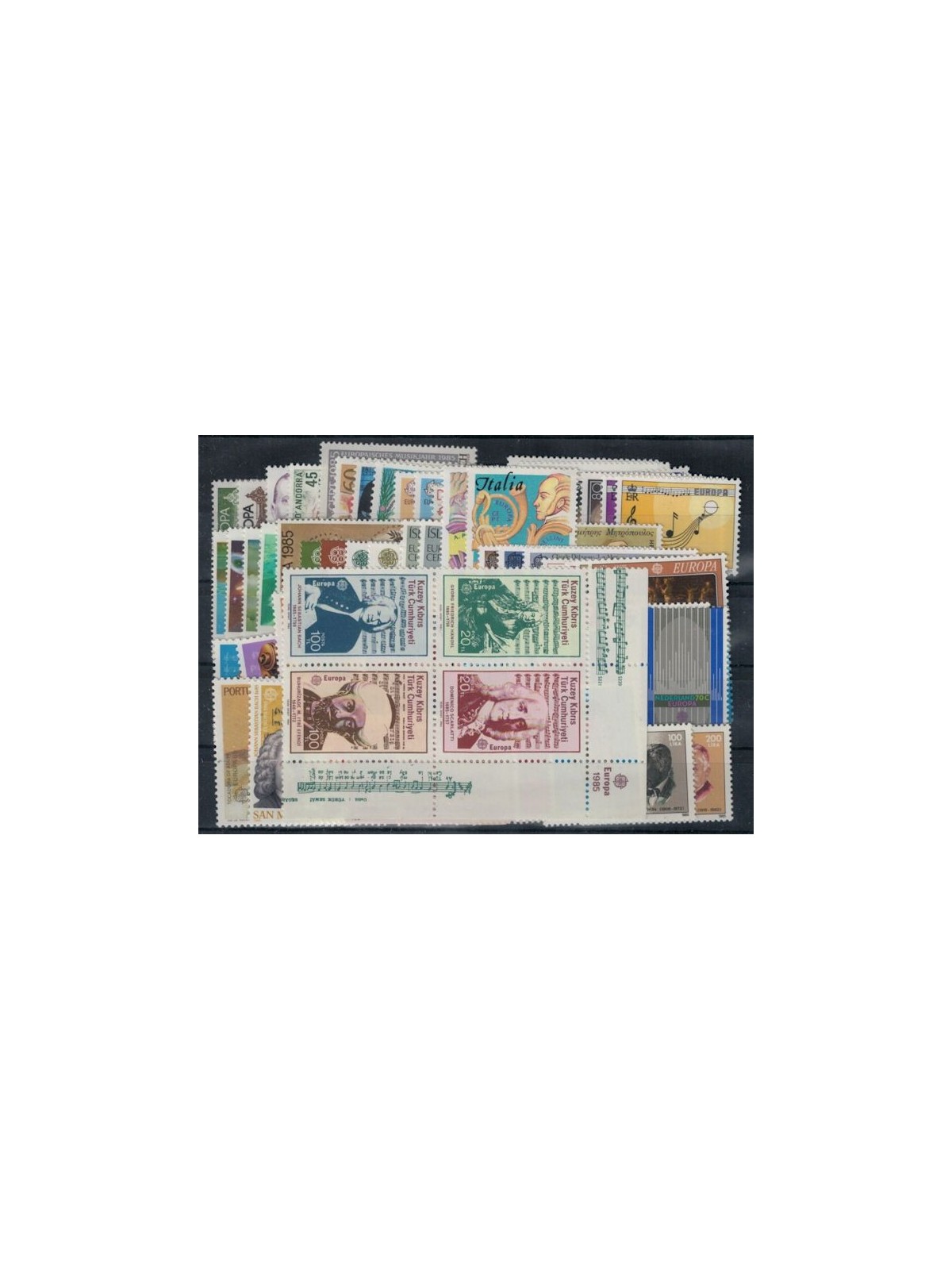 EUROPA CEPT 1985 Annata Completa 74v MNH**