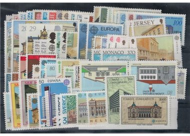 EUROPE CEPT 1990 Complete Year 80v MNH**