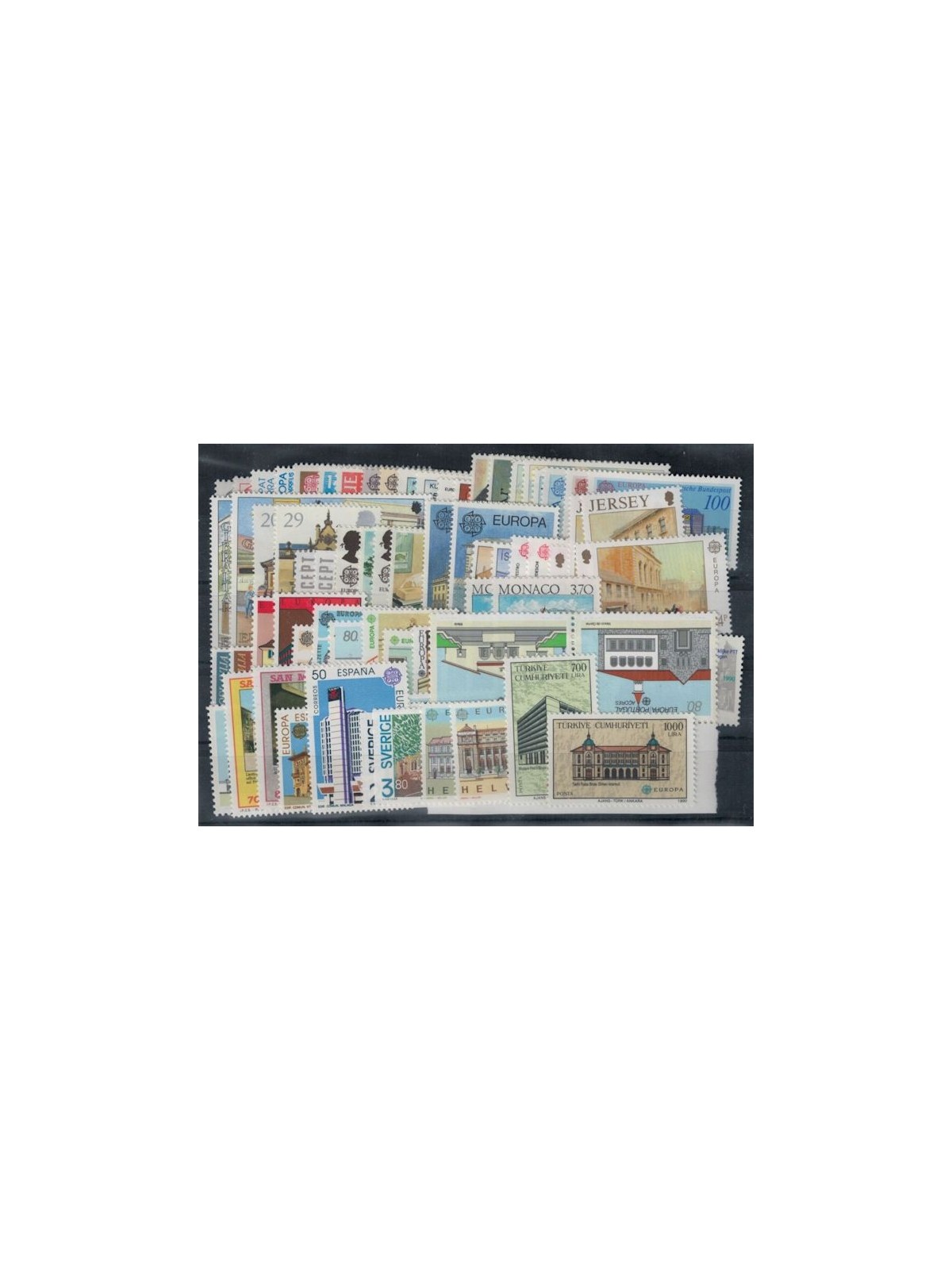EUROPE CEPT 1990 Complete Year 80v MNH**