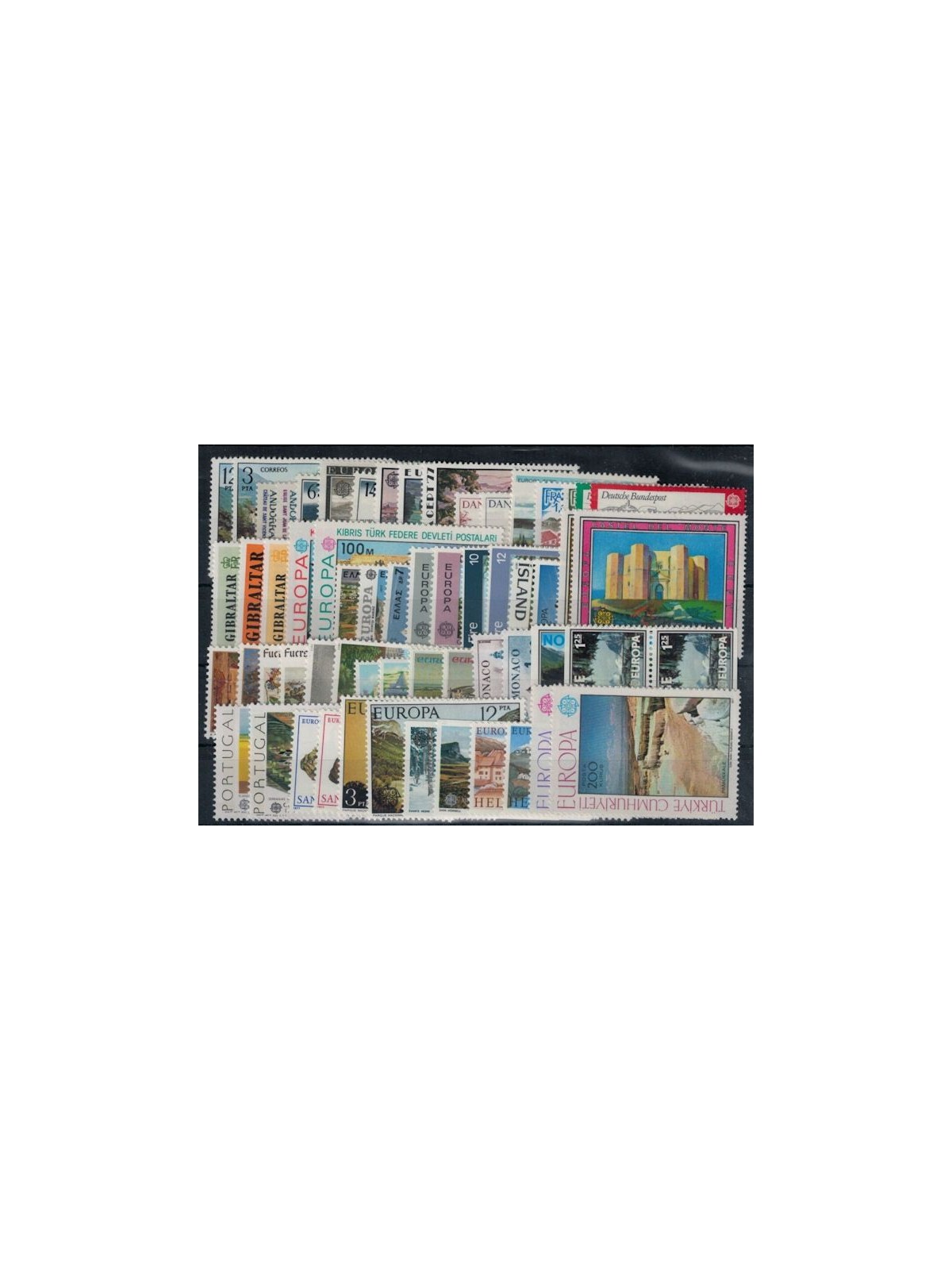 EUROPA CEPT 1977 Annata Completa 61v MNH**