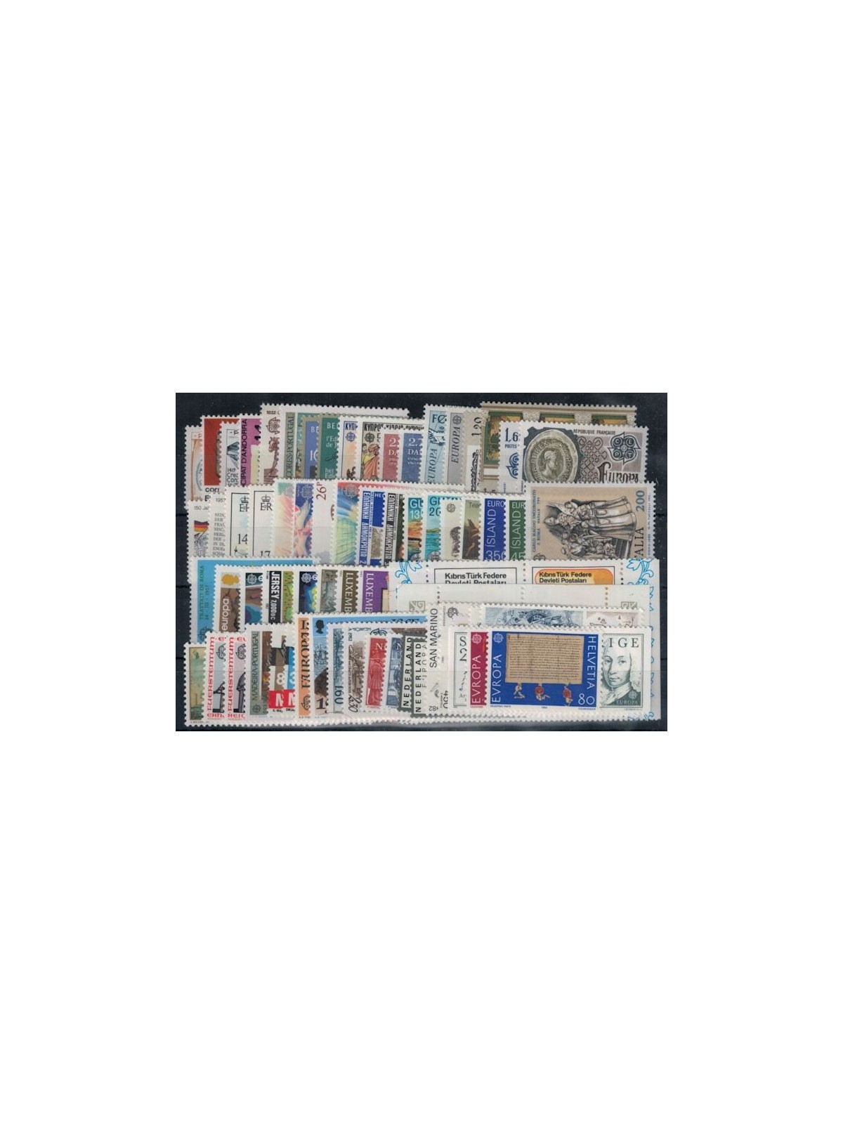EUROPE CEPT 1982 Complete Year 71v MNH**