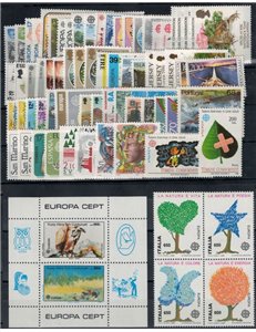 EUROPA CEPT 1986 Annata Completa 75v + 1 BF MNH**