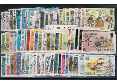EUROPA CEPT 1981 Complete Year 69v us