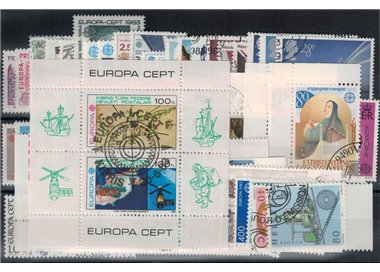 EUROPA CEPT 1983 Annata Completa 69v + 1 BF us