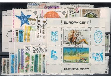 EUROPA CEPT 1986 Complete Vintage 75v + 1 s/s us