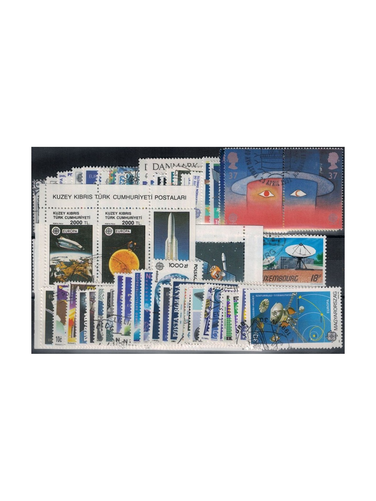 EUROPA CEPT 1991 Annata Completa 82v + 2 BF us