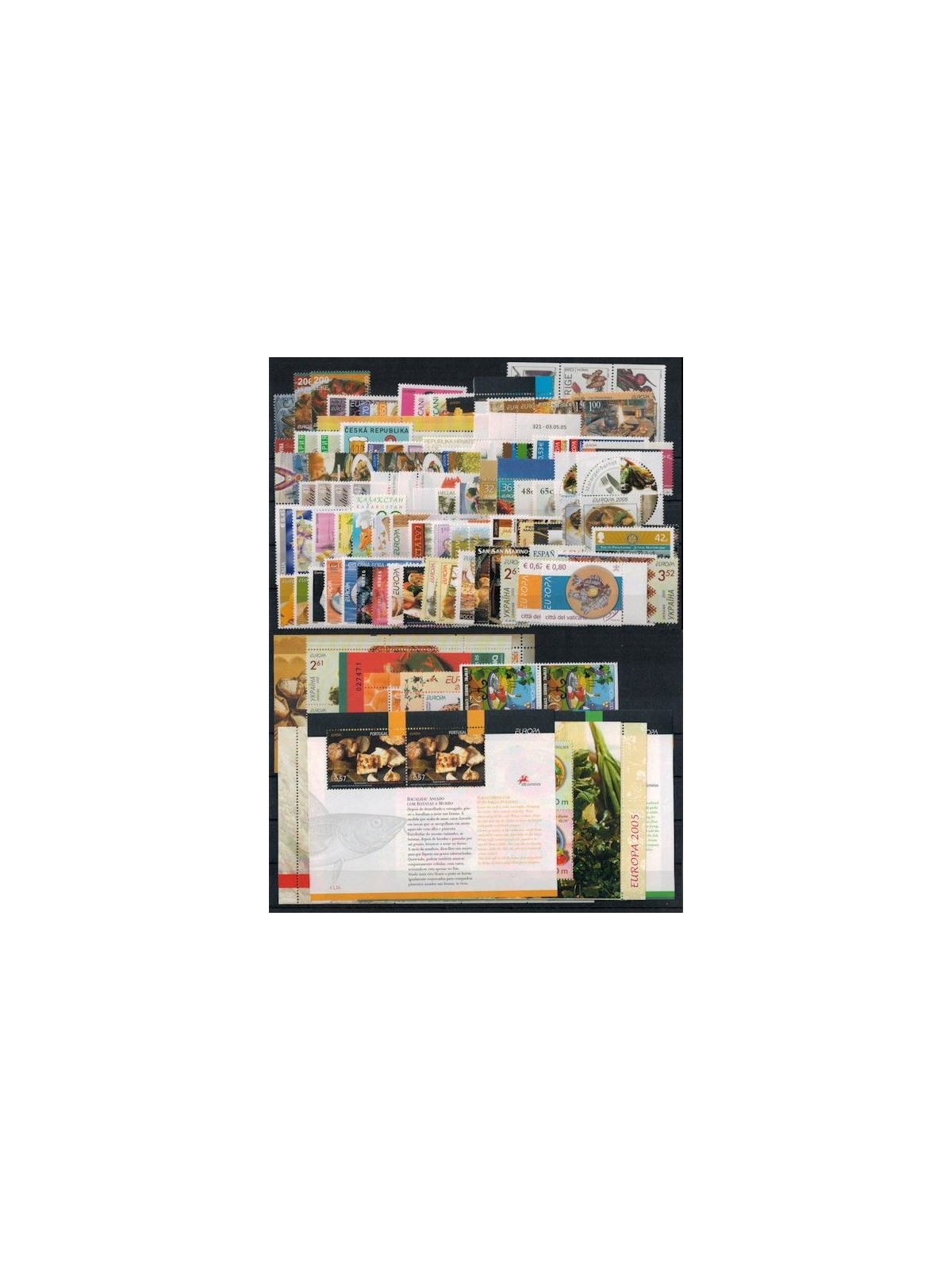 EUROPA CEPT 2005 Annata Completa 118v + 18 foglietti MNH**