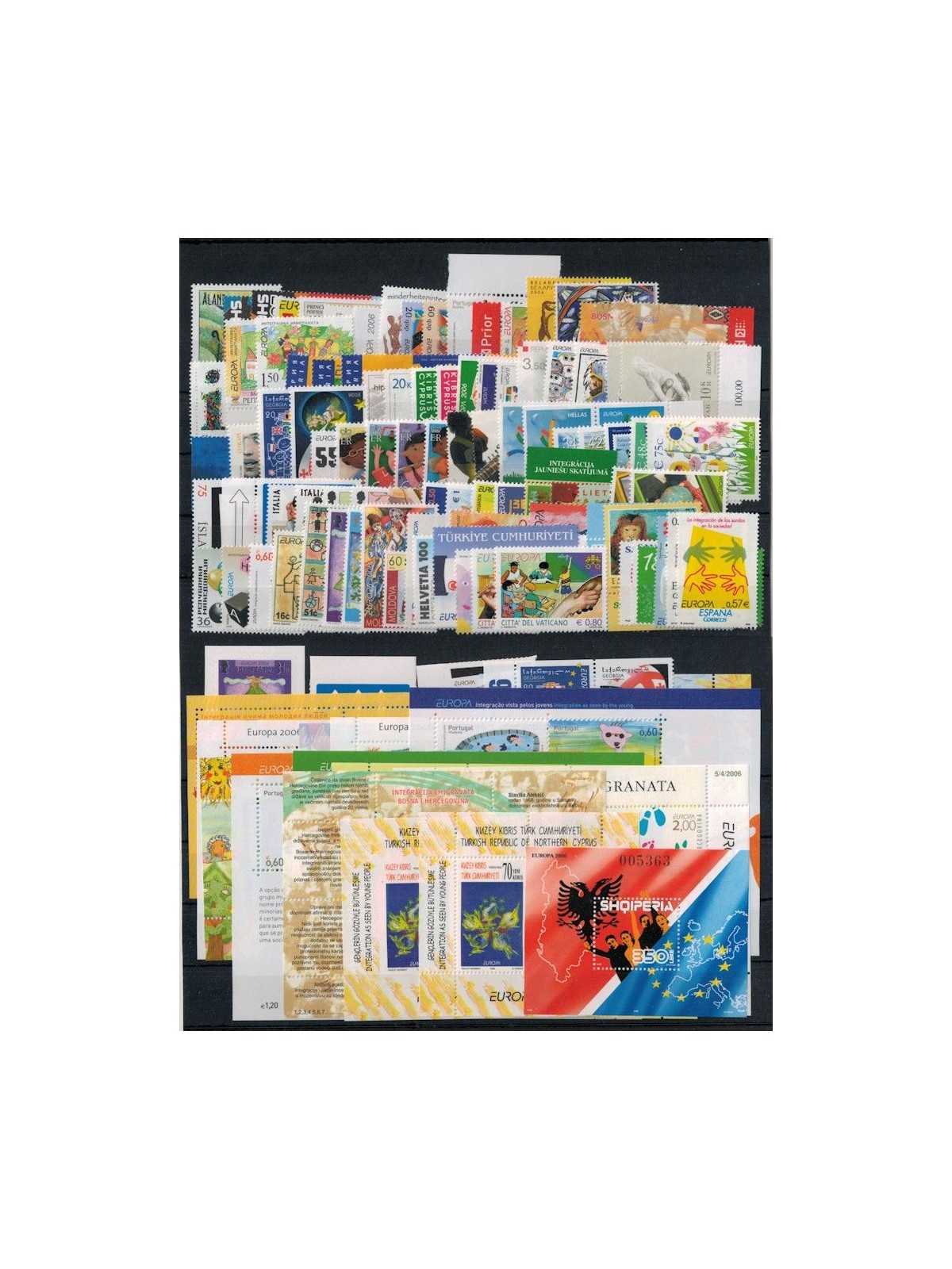 EUROPA CEPT 2006 Complete Year 134v + 13 s/s MNH**