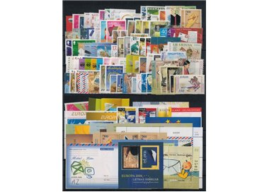 EUROPA CEPT 2008 Complete Year 137v + 15 s/s MNH**