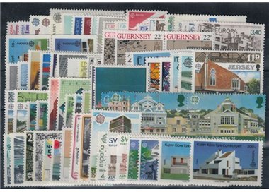 EUROPA CEPT 1987 Annata Completa 78v MNH**