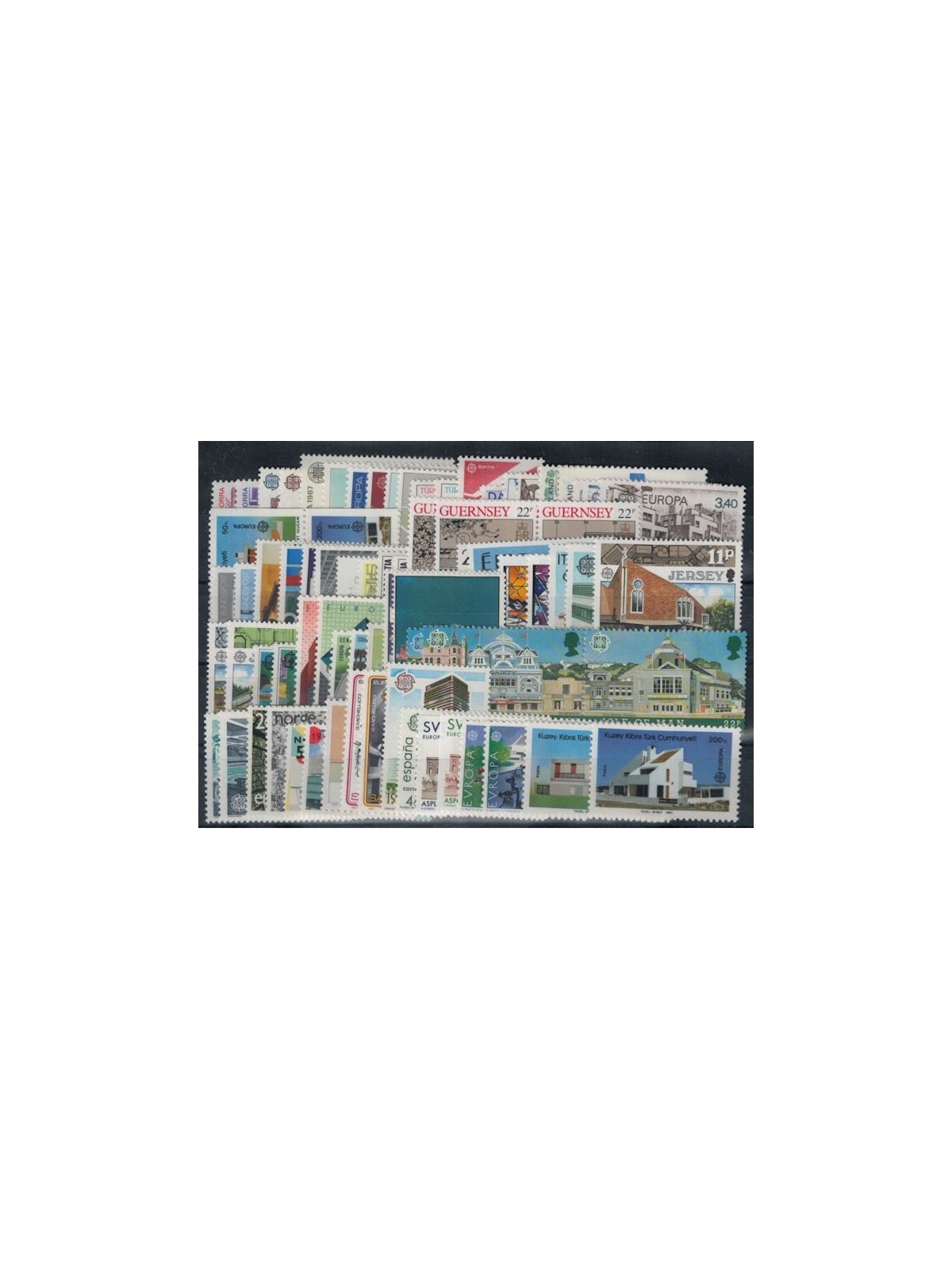 EUROPA CEPT 1987 Complete Vintage 78v MNH**