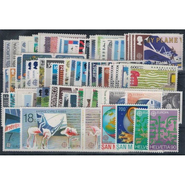 EUROPA CEPT 1988 Annata Completa 81v MNH**