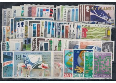 EUROPA CEPT 1988 Annata Completa 81v MNH**