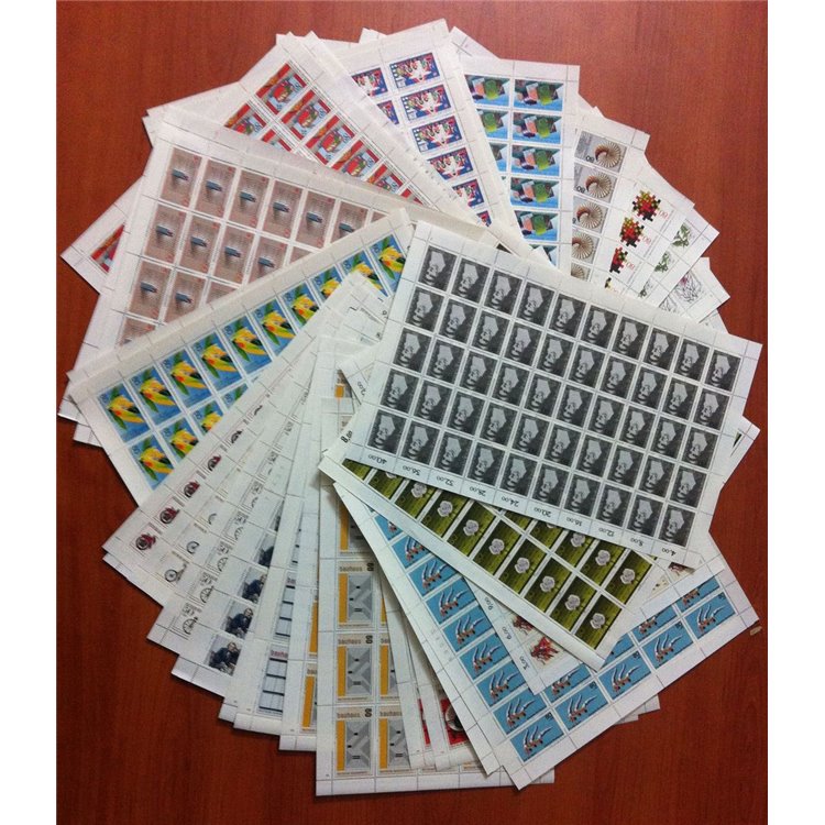 GERMANY FRG 1983 Complete year of full sheets 35v MNH**