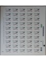 ITALY 2010 Ordinary € 0.60 Gold Envelope 1 whole sheet MNH**