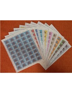 SAN MARINO 1963 Ships 10 full sheets MNH**