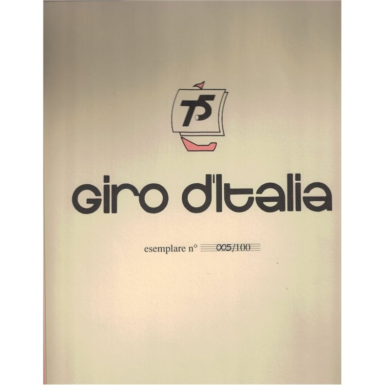 ITALIA 1992 75° Giro d'Italia 1 foglio intero con firme dei 15 campioni ©