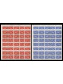 ITALY 1962 Fiftieth Anniversary of Giovanni Pascoli 2 full sheets MNH**