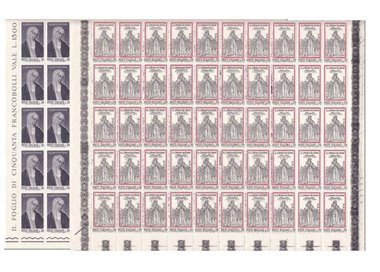 ITALY 1962 Saint Catherine of Siena 2 full sheets np MNH**