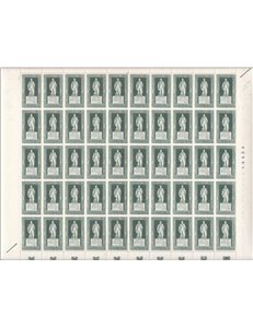 ITALIA 1962 Corte dei Conti 1 foglio intero MNH**