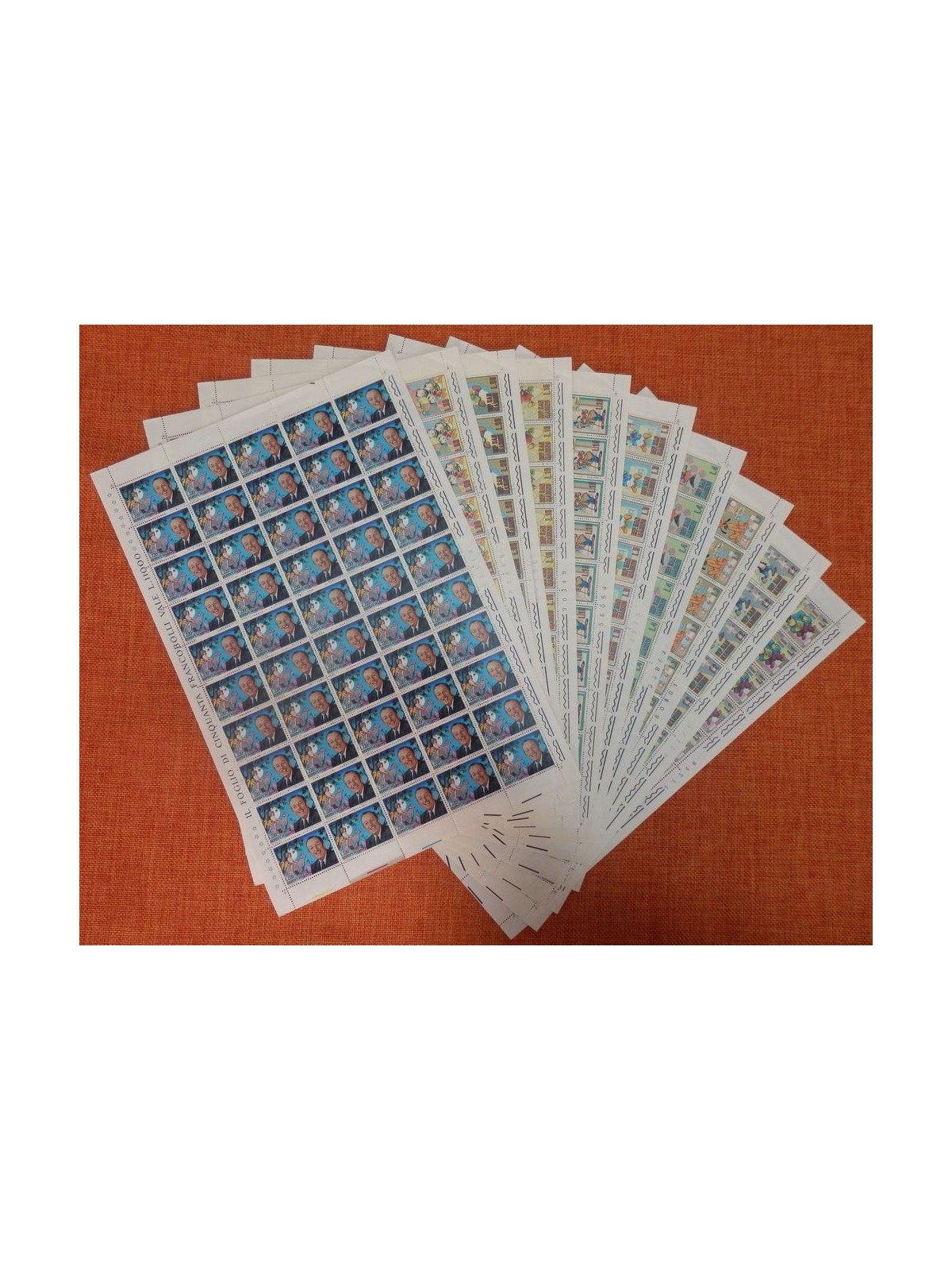SAN MARINO 1970 Walt Disney 10 fogli interi MNH**