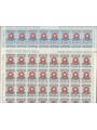ITALY 1963 Centenary of the Red Cross 2 full sheets MNH**