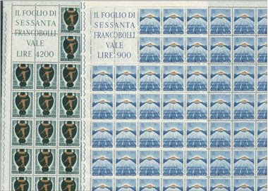 ITALIA 1963 Giochi del Mediterraneo 2 fogli interi MNH**